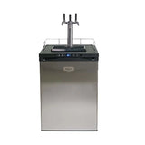 KegLand Series X Kegerator with Stainless Steel Tower with NUKATAPs