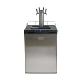 KegLand Series X Kegerator with Stainless Steel Tower with NUKATAPs