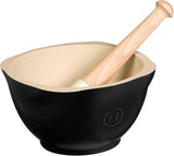 EMILE HENRY - Mortar & Pestle 14cm/5.5" 0.6L/0.63qt