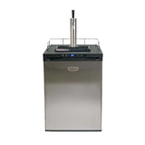 KegLand Series X Kegerator with Stainless Steel Tower with NUKATAPs