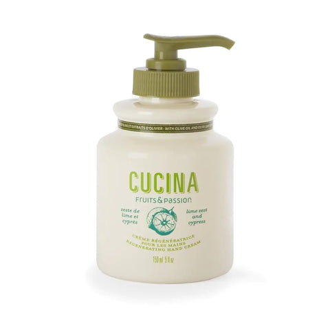 Cucina - Fruits and Passion - Regenerating Hand Cream Lime Zest and Cypress