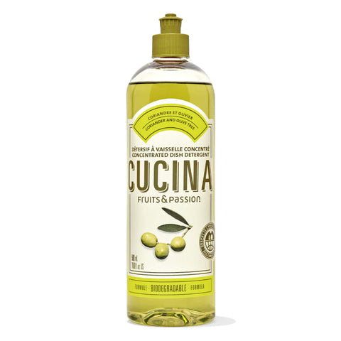 Cucina - Fruits and Passion -Dish Detergent 500ml Coriander and Olive Tree