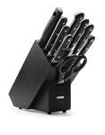 Classic - 10 pcs. Knife Block Set - Black Block