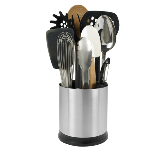 OXO ROTATING UTENSIL HOLDER SS