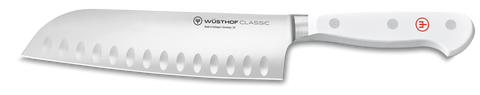 Classic White - 7" Hollow Gr. Santoku