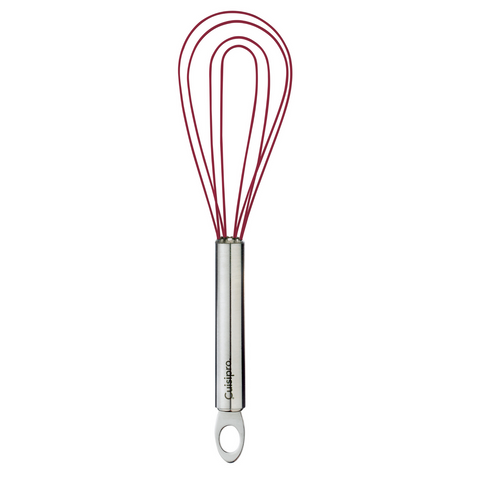 CUISIPRO - Egg Whisk (5 wires) 8"/20cm Silicone Red