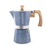 Stovetop Espresso Milano Stone Coffee Maker 9 cup