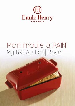 EMILE HENRY - Bread Loaf Baker 24x15x12.5cm/9x6x5" 2qt/2L