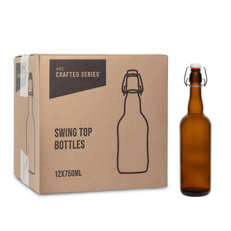 BOTTLE-BEER-SWING TOP.BR/750ML-12/CASE