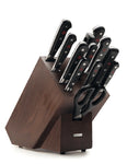 Classic - 13 pcs. Knife Block Set - Brown Block