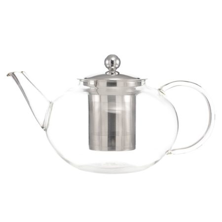 Joliette - 1250ml/42 fl. Oz glass teapot with stainless steel infuser